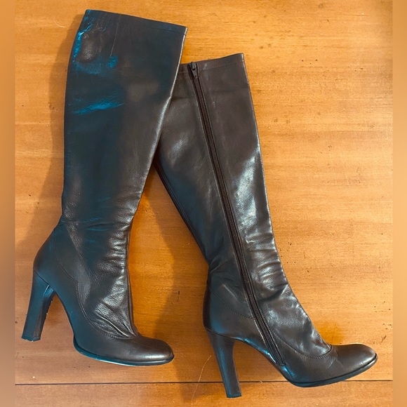 Rare Vintage Marc Jacobs Round Toe Boots SZ 7 - Picture 2 of 13